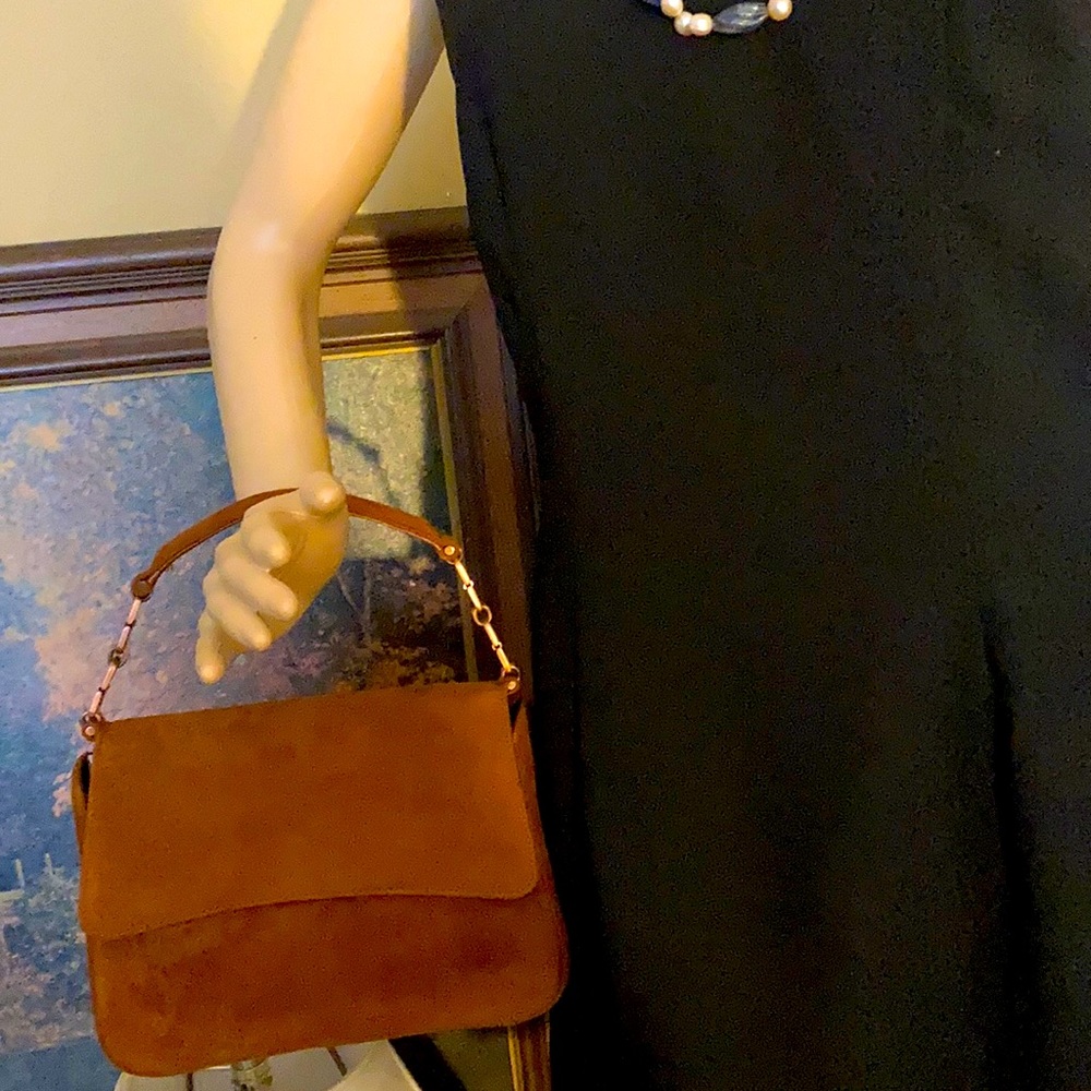 BALLY Evening Suede Leather bag